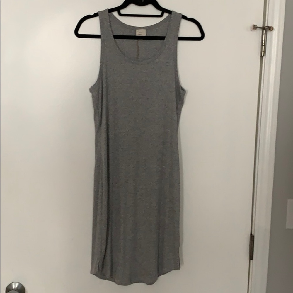 Cotton ribbed dress
